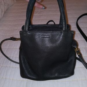 Vintage leather Fossil purse